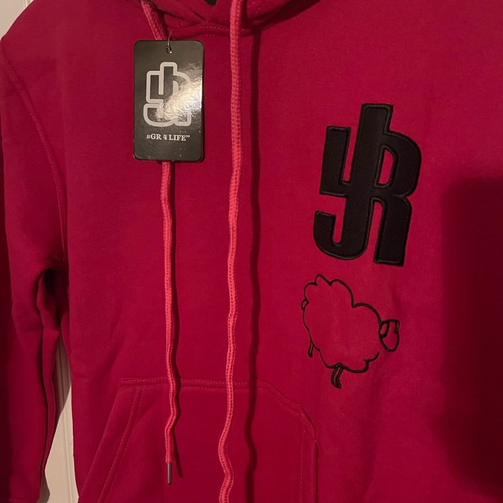 New JLR HOODIE WITH BLACK SHEEP